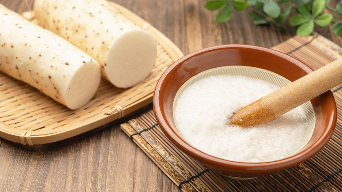 山芋は男性ホルモンを助ける食材